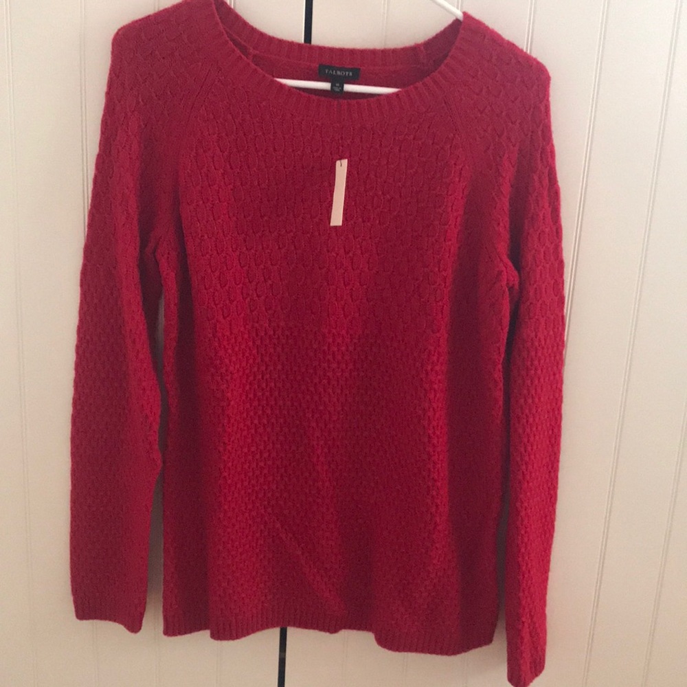 Talbots Red Sweater